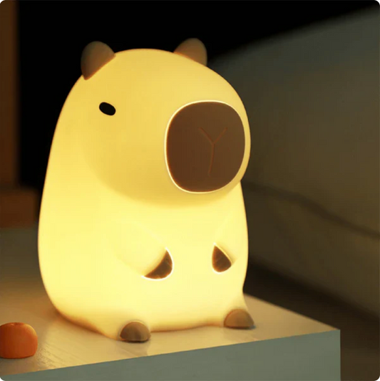 Capybara Squishy Night Light