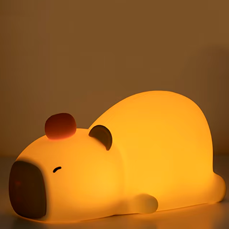 Capybara Squishy Night Light