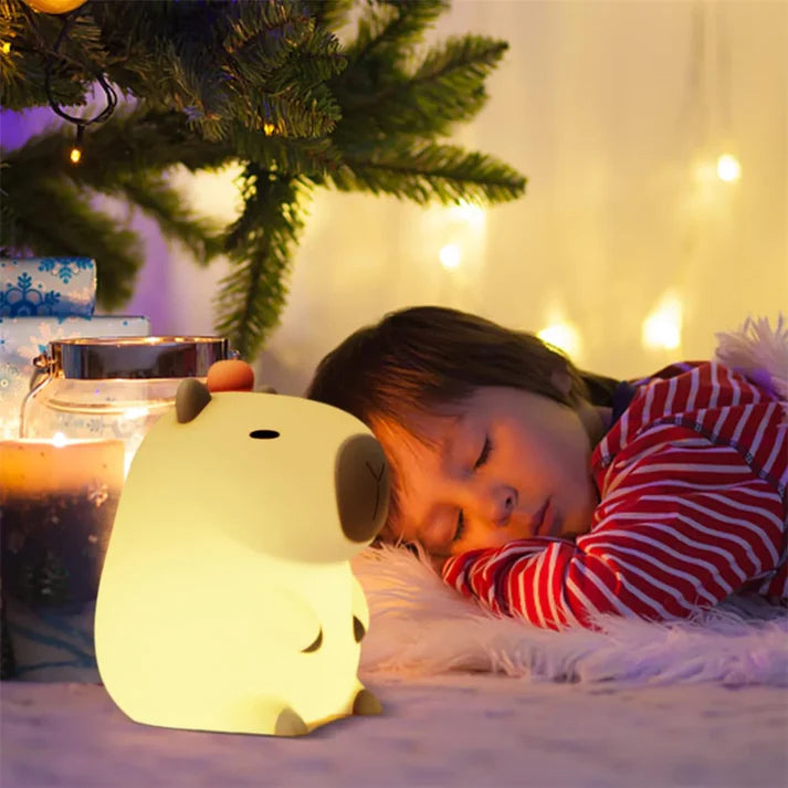 Capybara Squishy Night Light